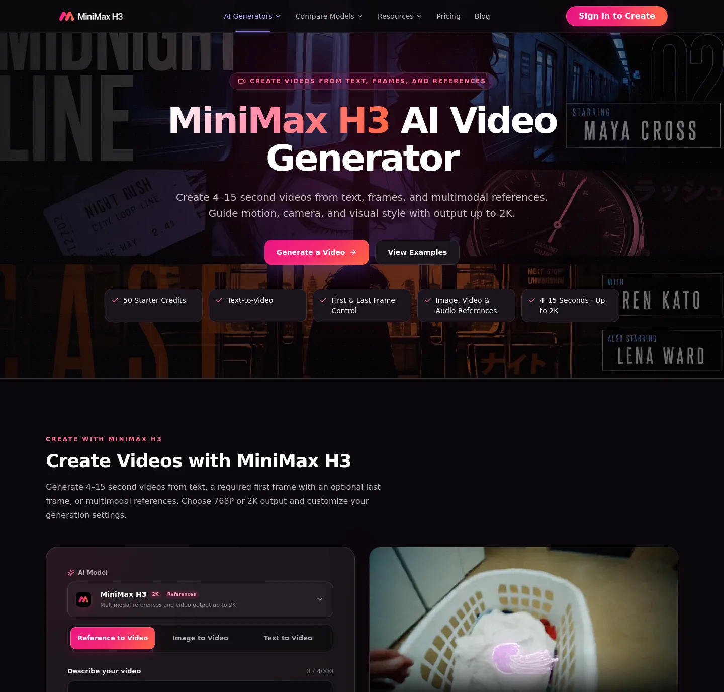 minimax-h3.com — Hero