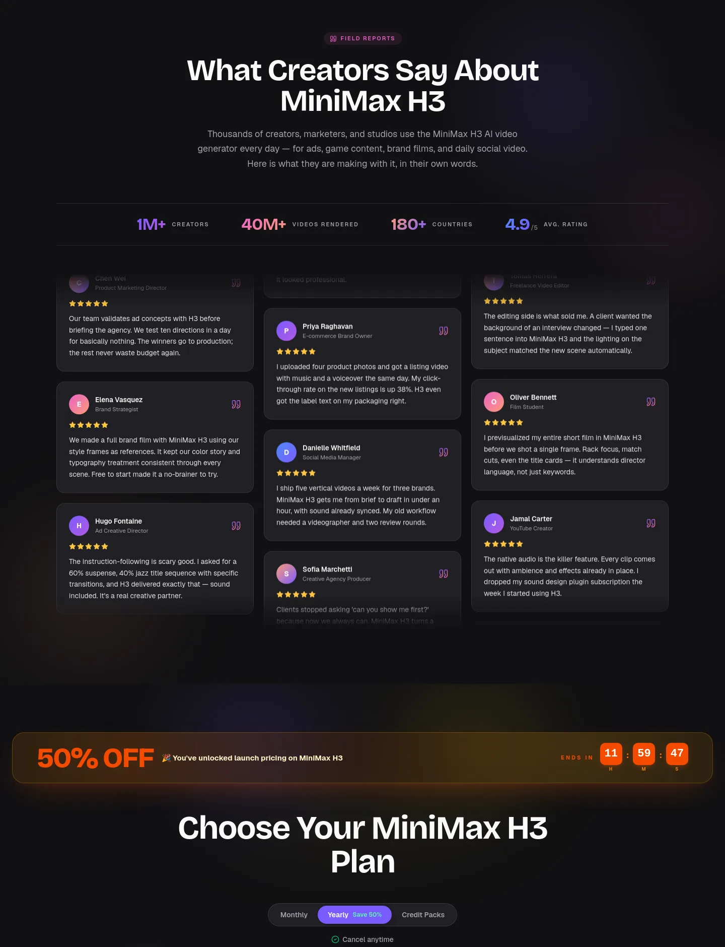 minimaxh3.ai — Reviews