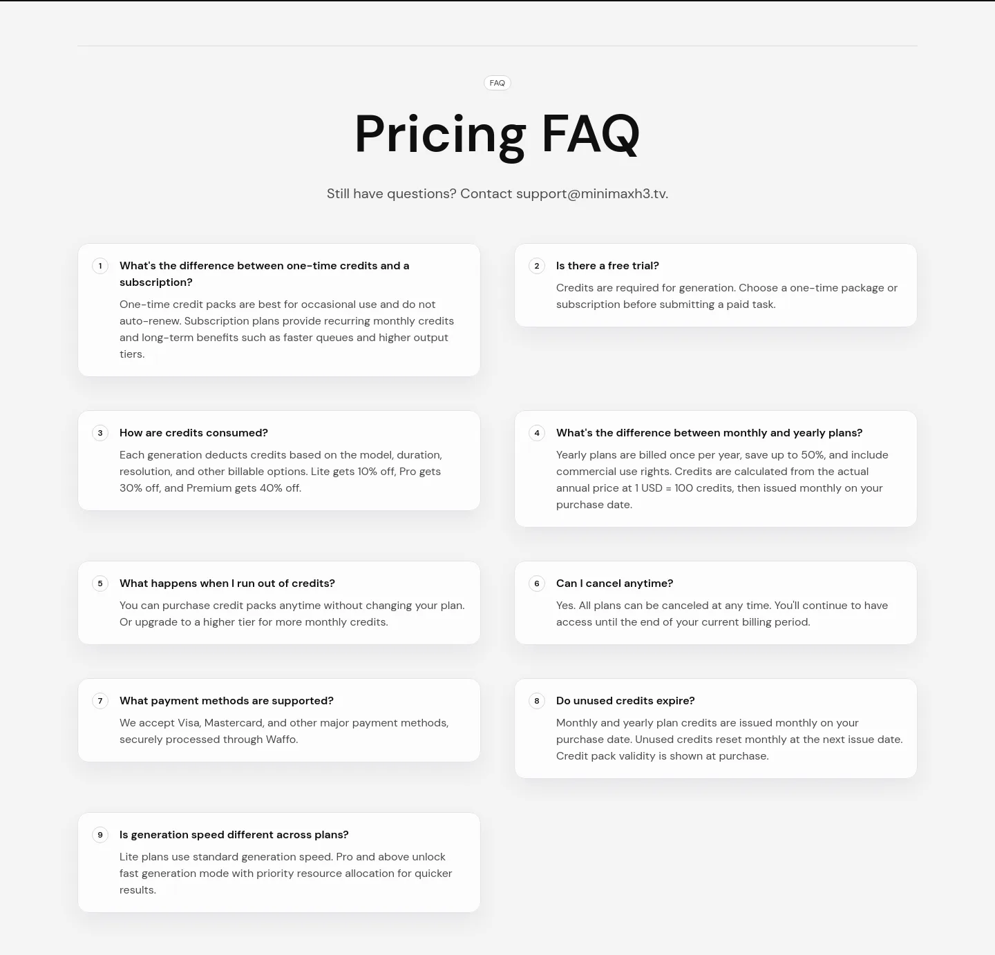 minimaxh3.tv — FAQ