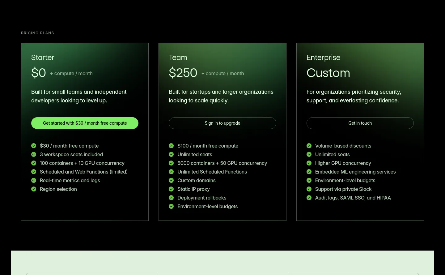 modal.com — Pricing