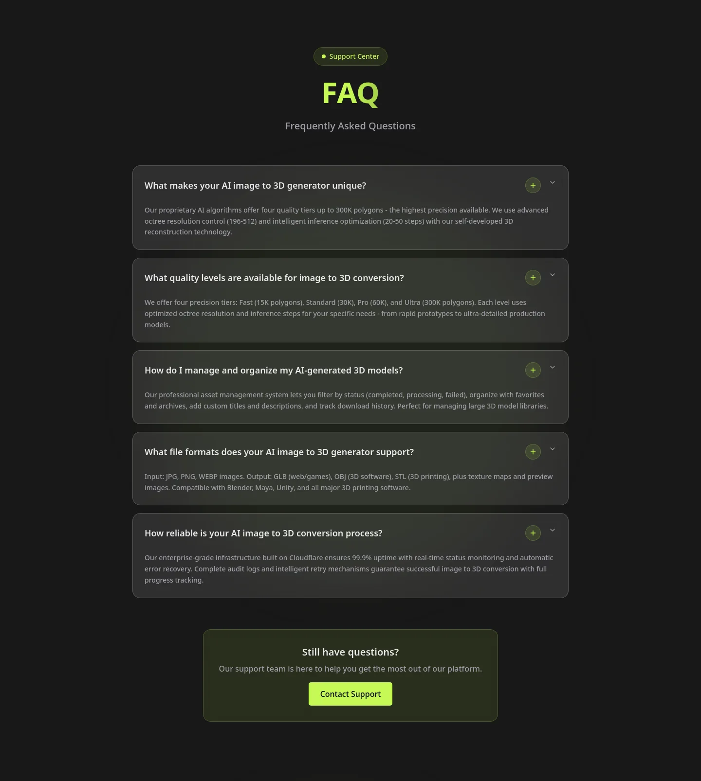 modelfy.art — FAQ