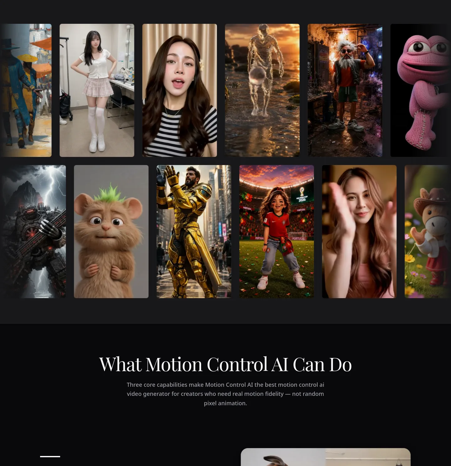 motion-control-ai.net Logo Wall section