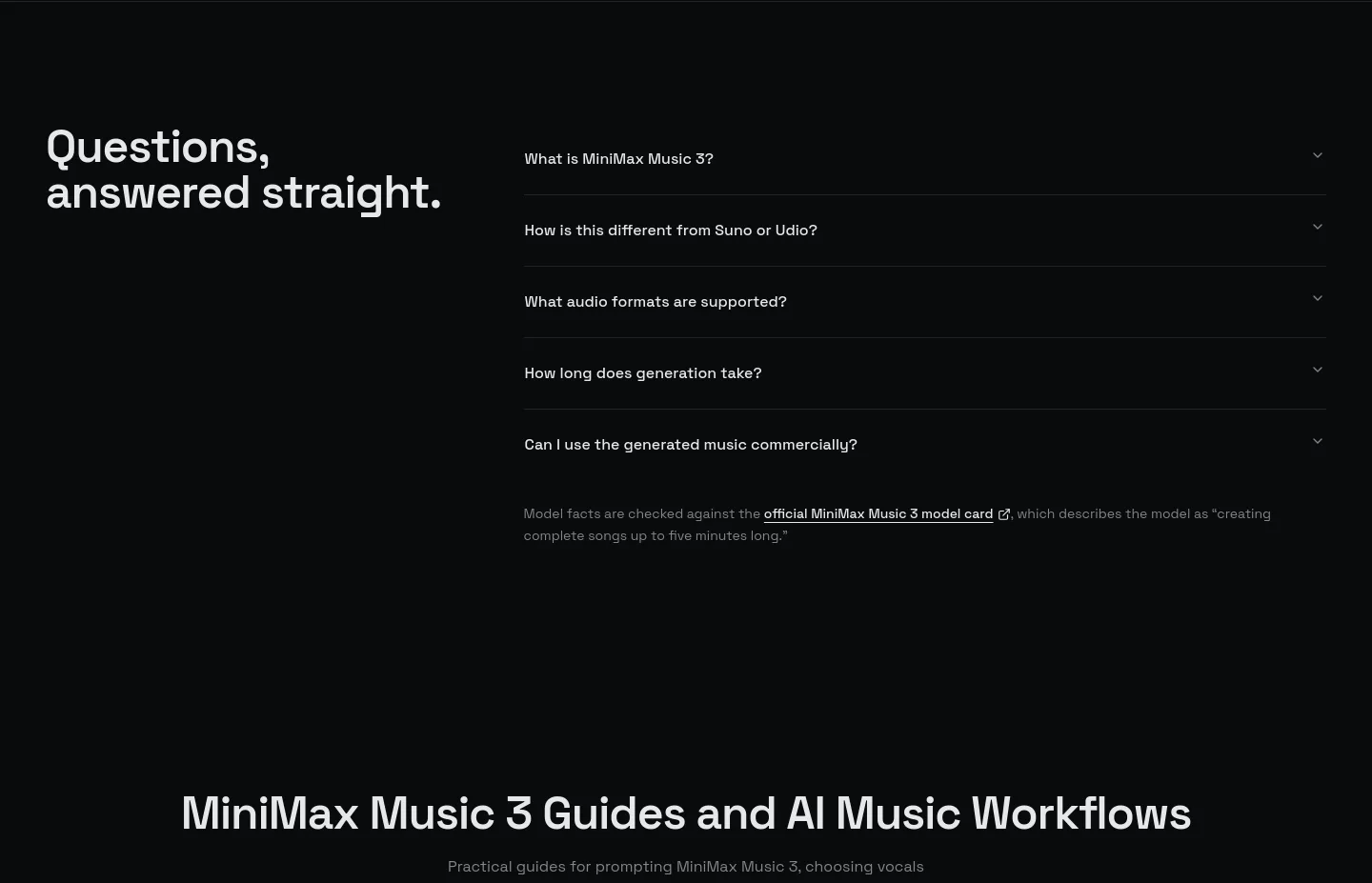 music3ai.com — FAQ