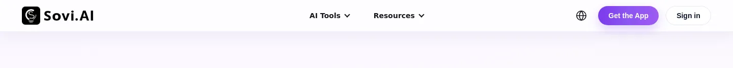 mysovi.ai — a measured funnel