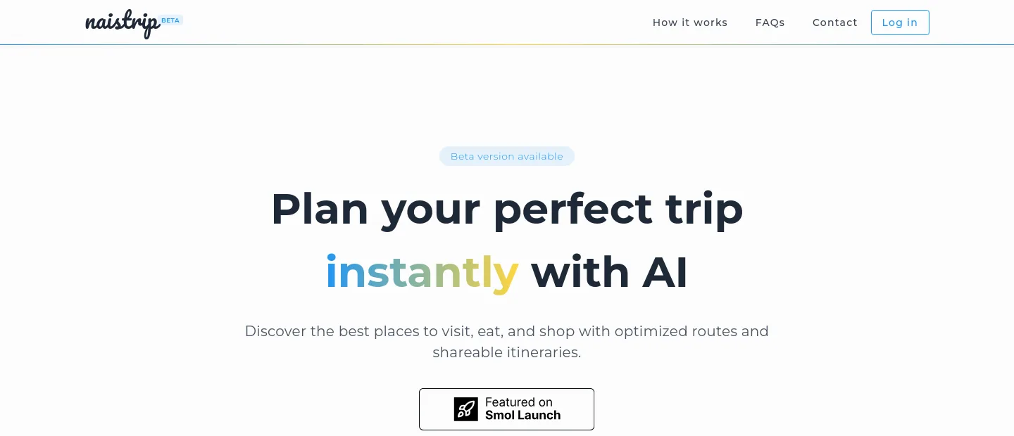 naistrip.com — a measured funnel