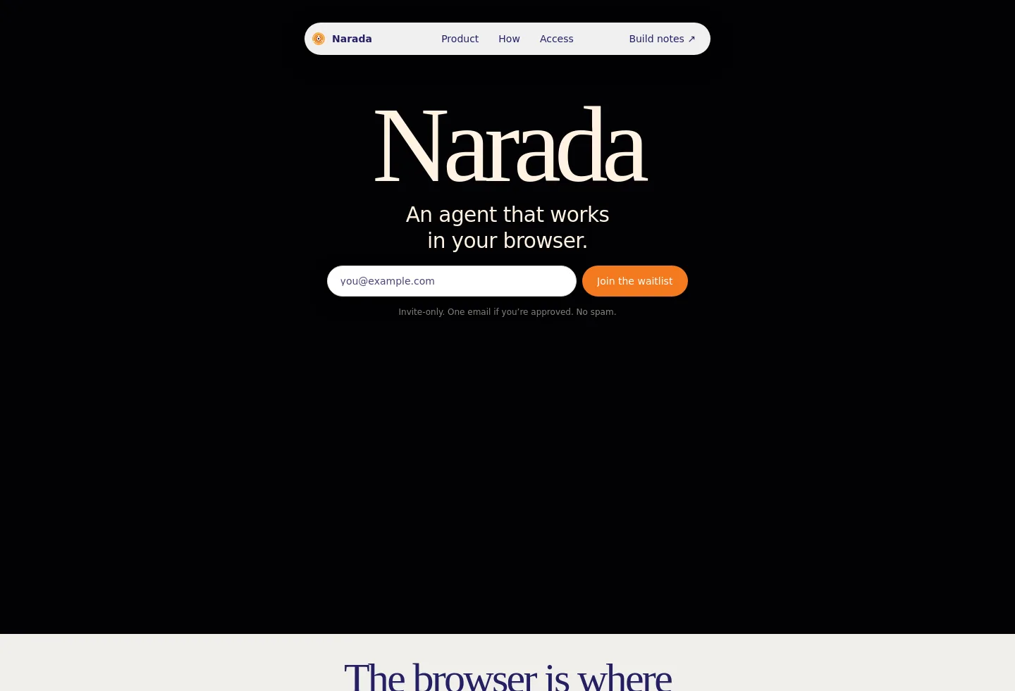 narada.koley.in — a measured funnel