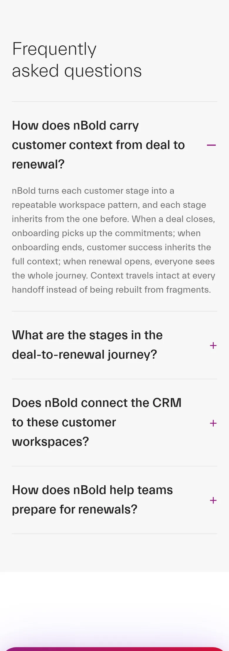nbold.com FAQ section
