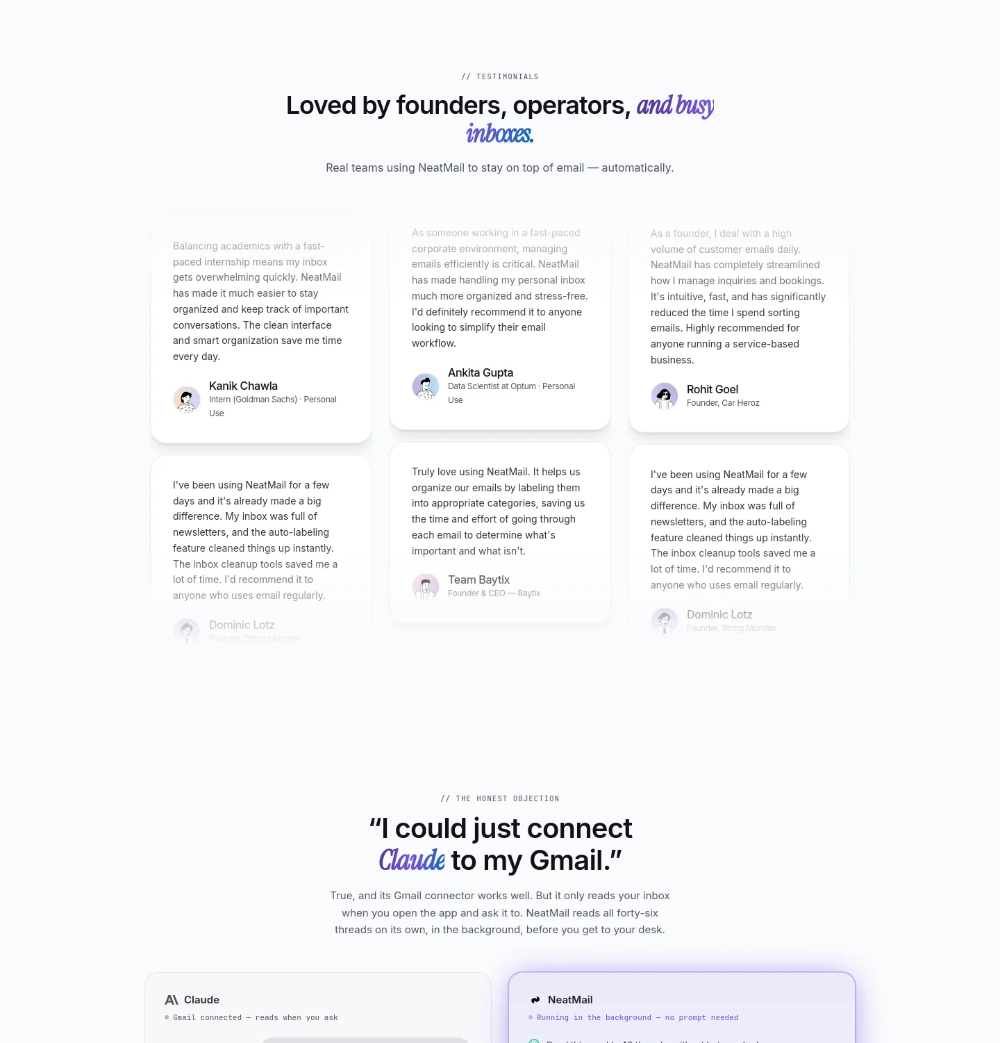 neatmail.app — Logo Wall