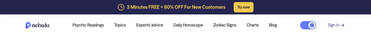 nebulahoroscope.com Hero section