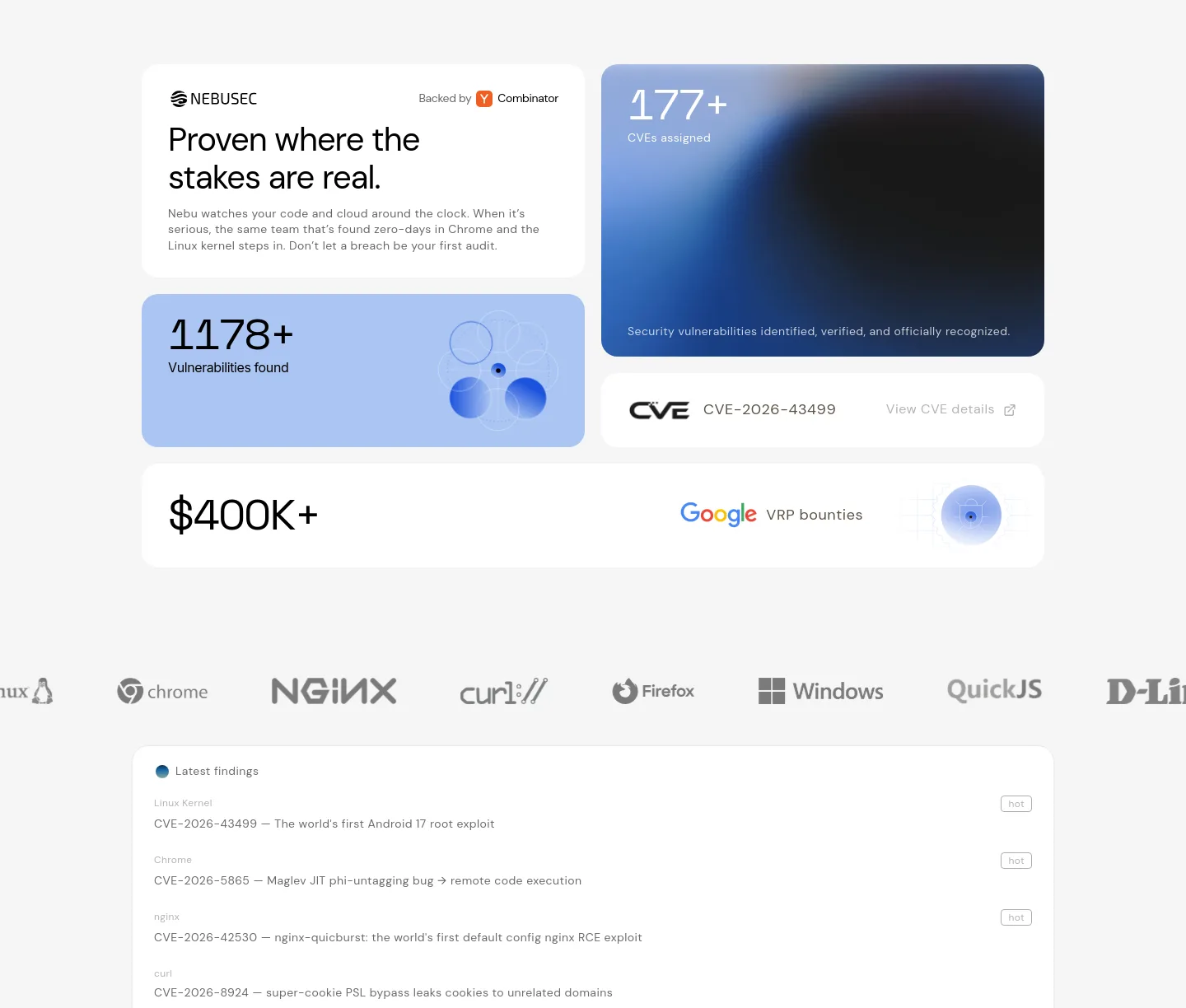 nebusec.ai — Logo Wall