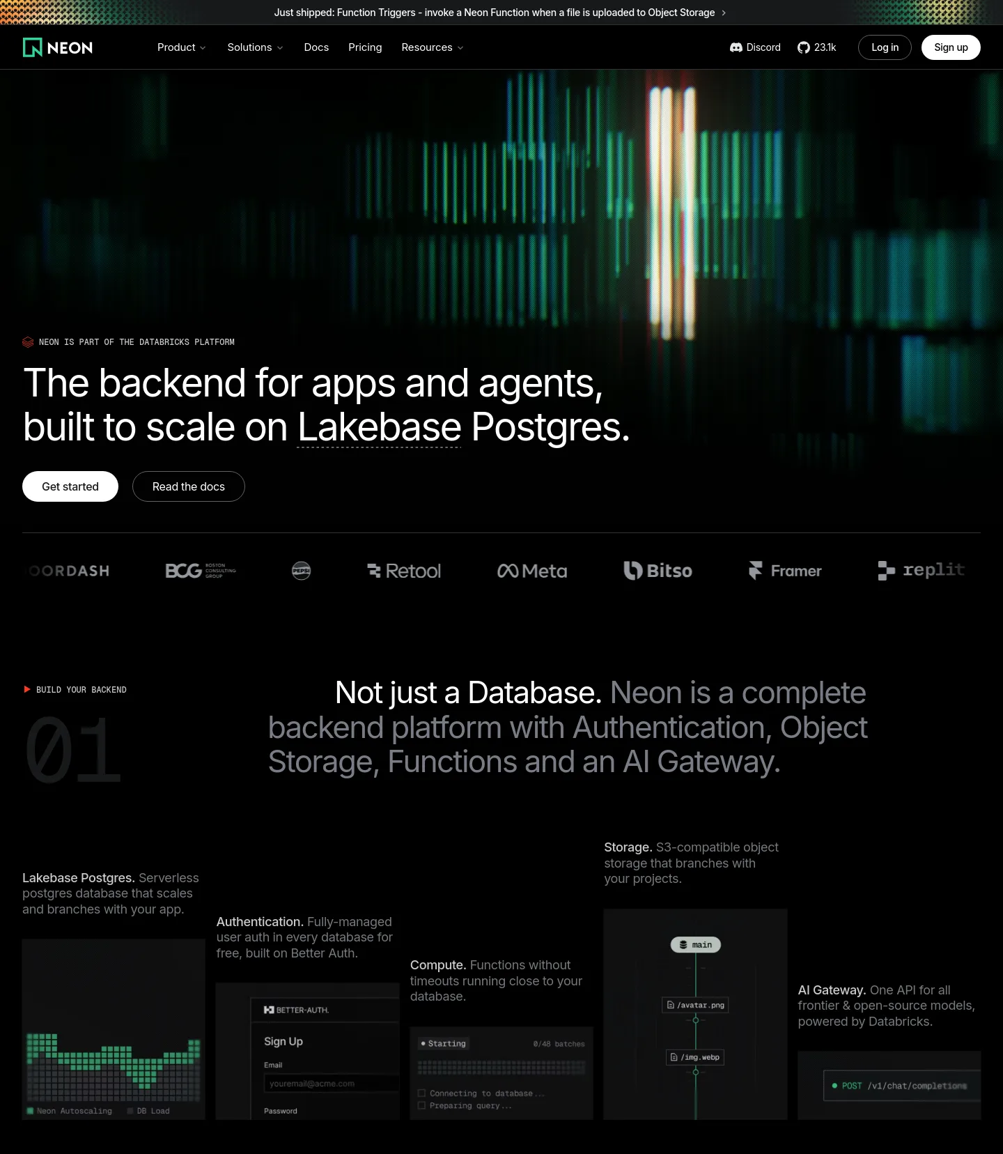 neon.tech — The Trust Wall