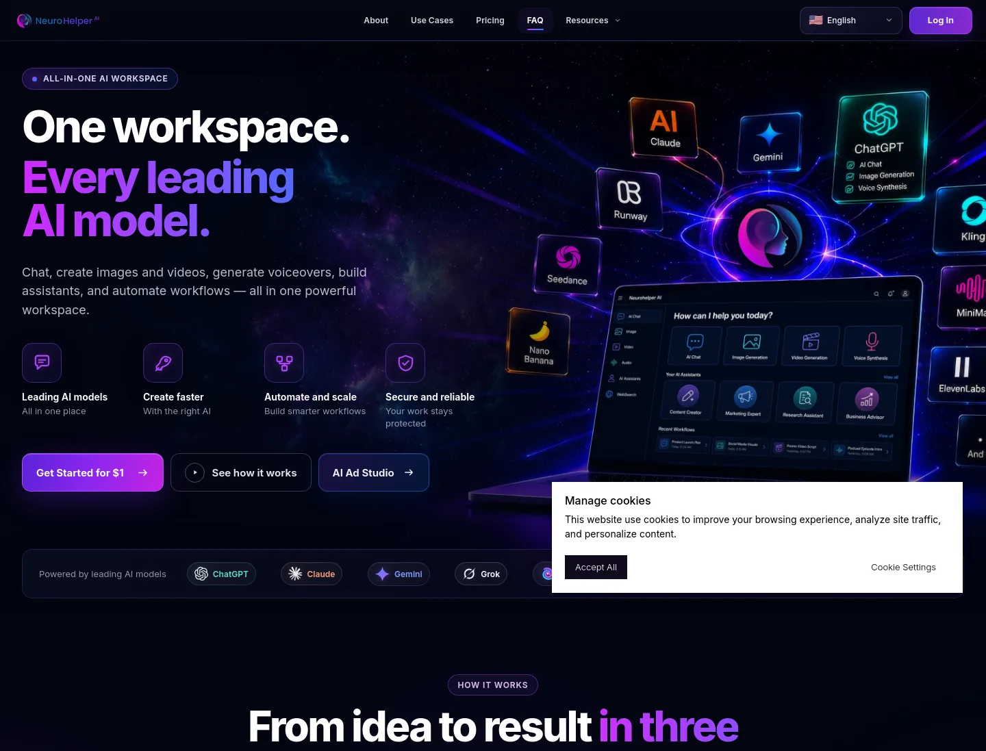 neurohelper.ai — Hero