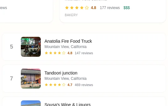 Rating element from newsbreak.com
