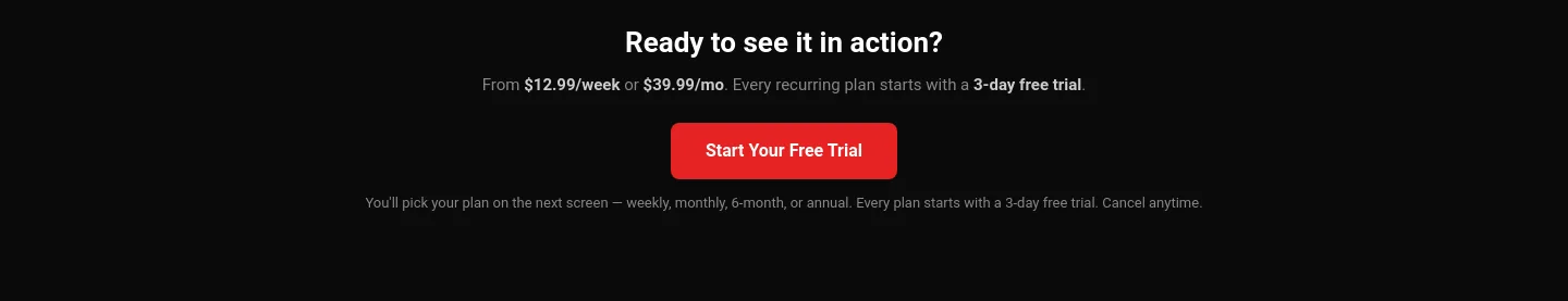 nexgamelite.com Pricing section