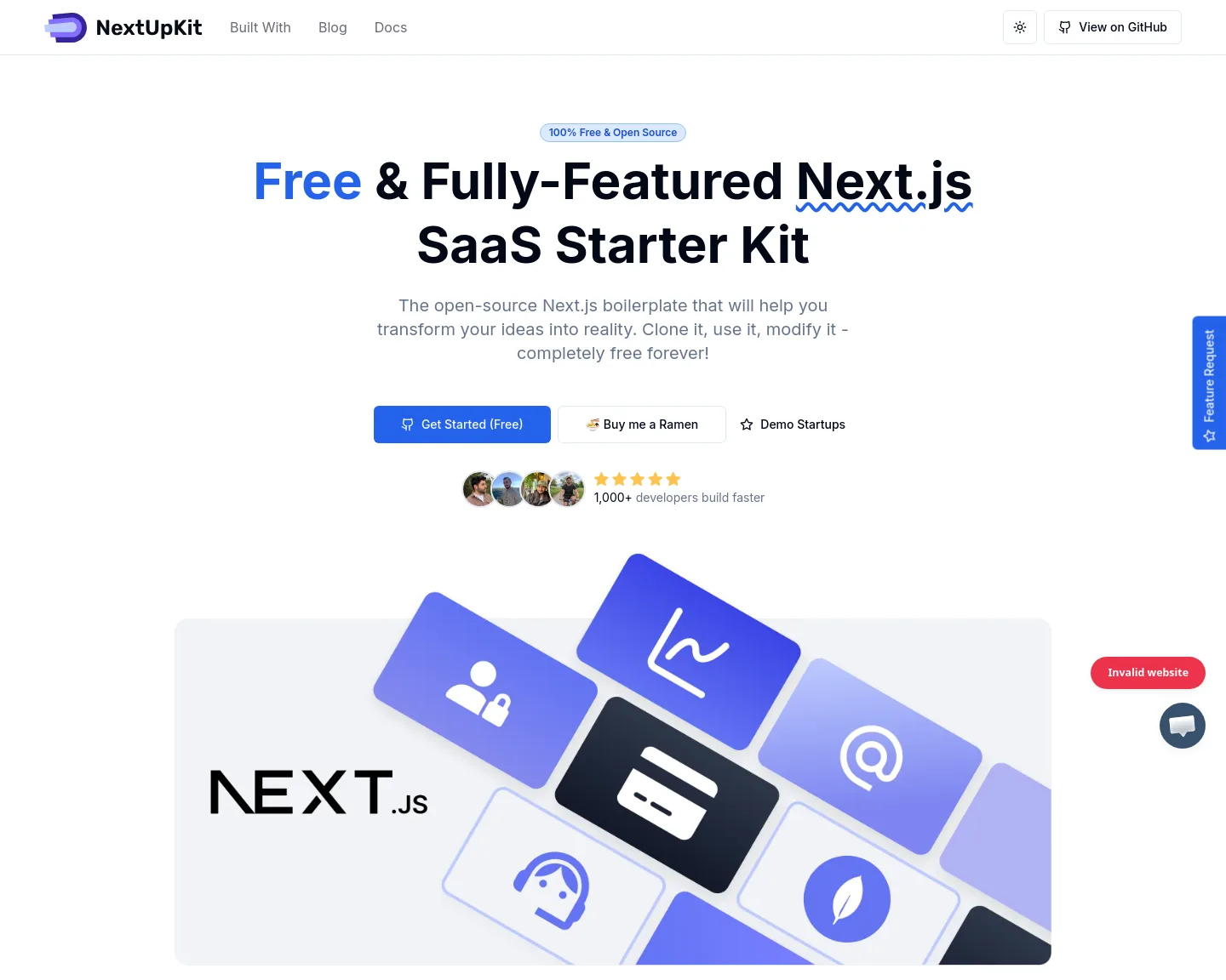 nextupkit.com — a measured funnel