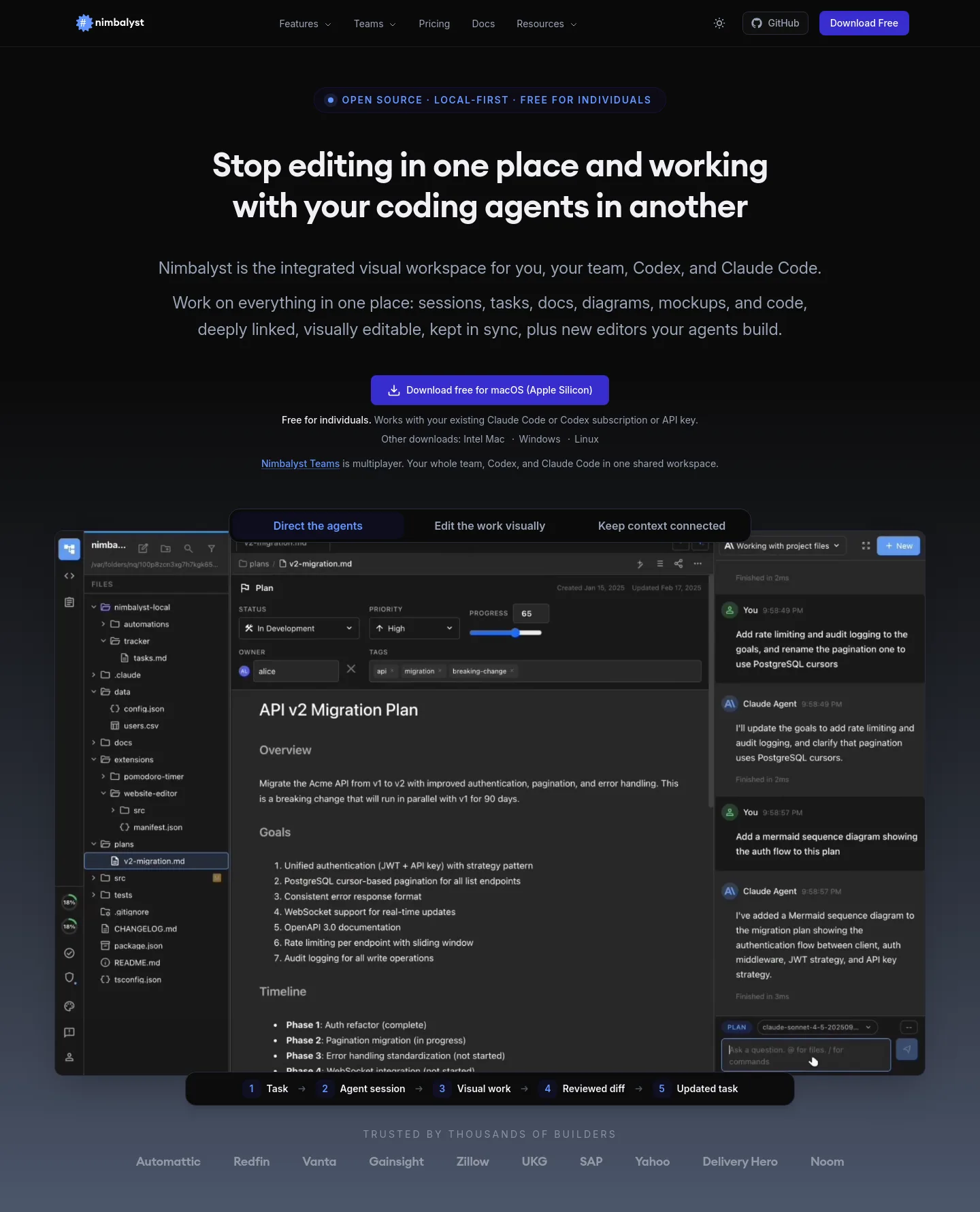 nimbalyst.com — Hero