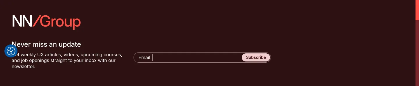 nngroup.com — Email Capture