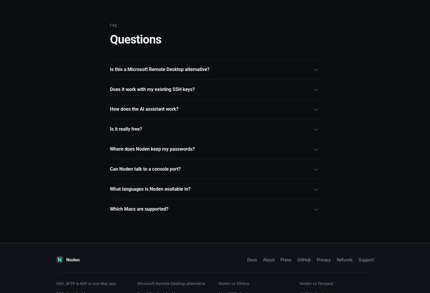 noden.useroamteknoloji.com — FAQ