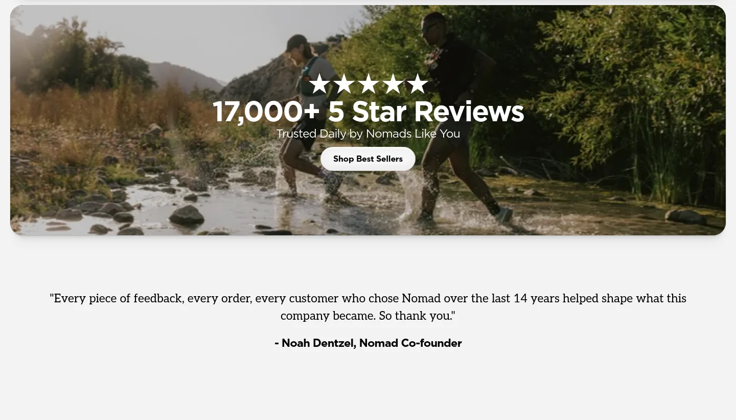 nomadgoods.com — Reviews
