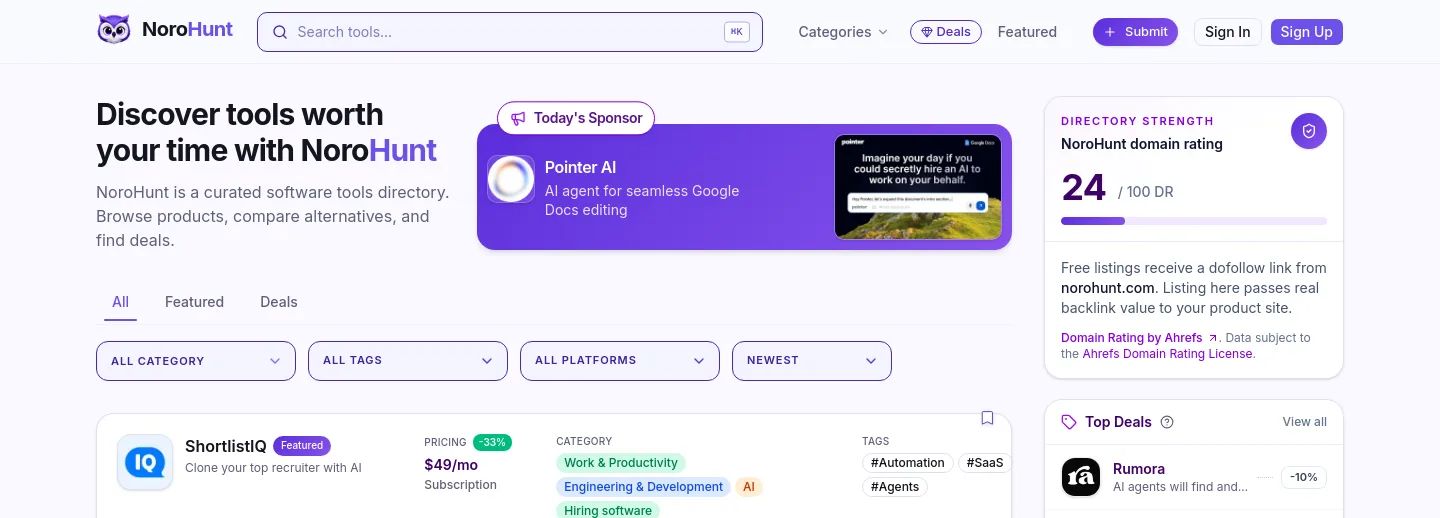 norohunt.com
