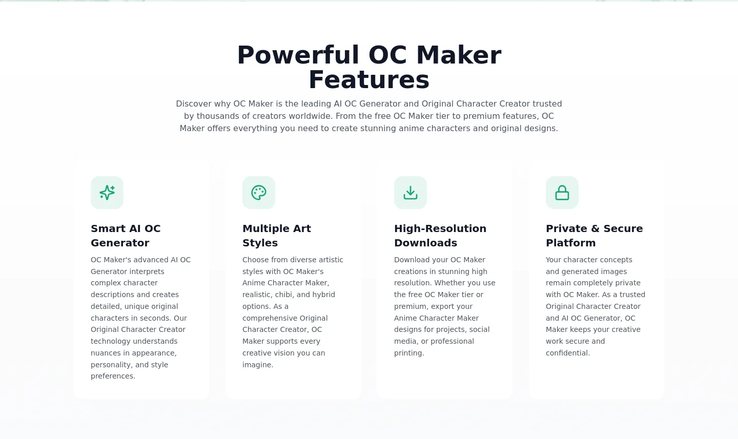 oc-maker.org — a real Logo Wall section