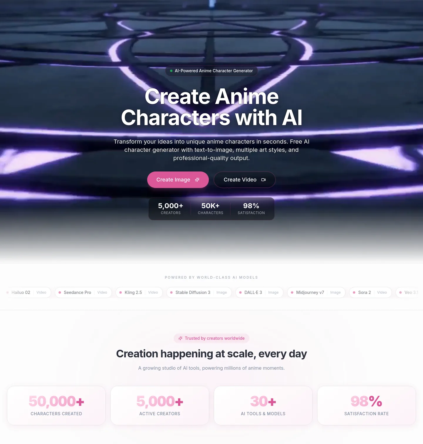 ocmaker.ai Hero section