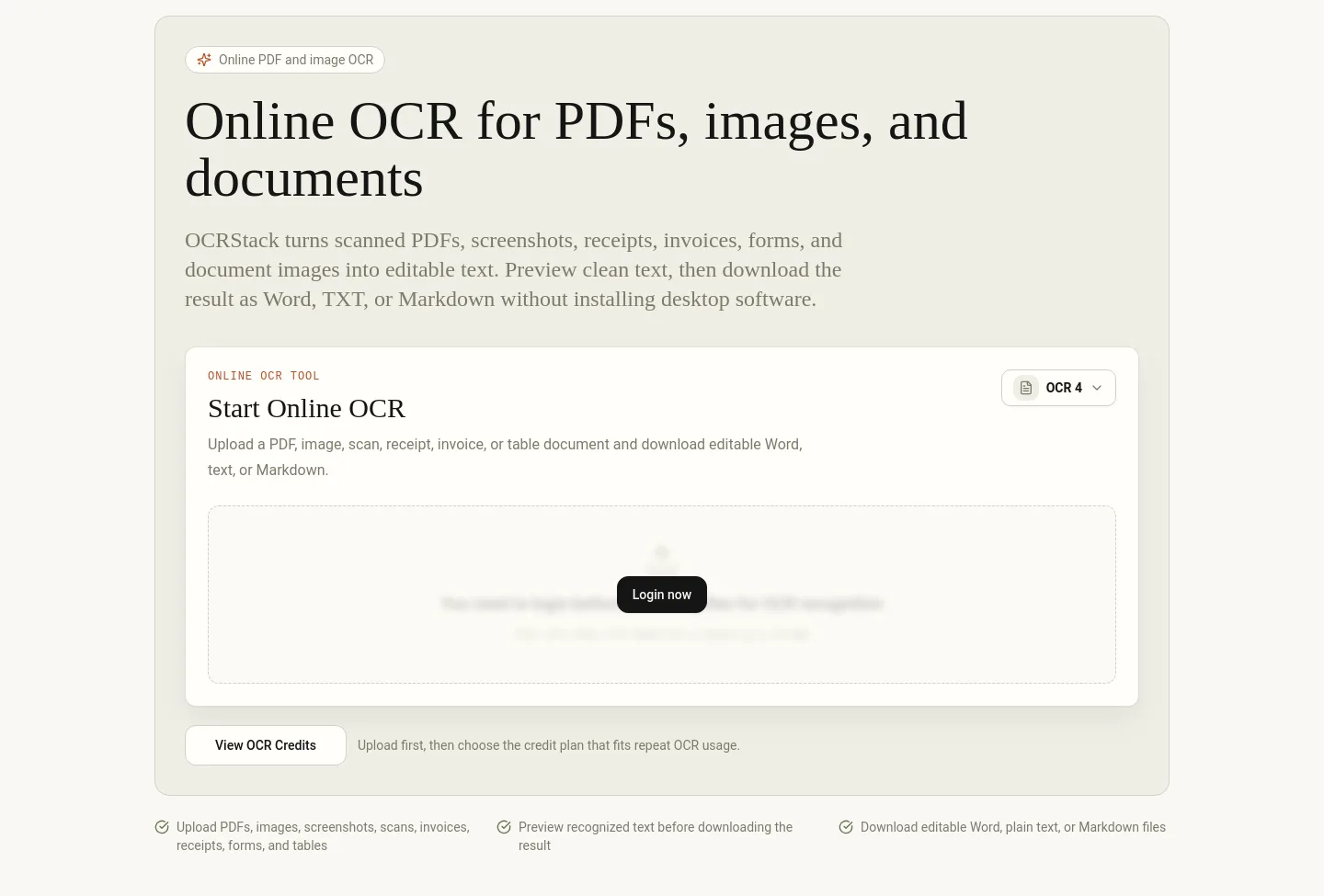 ocrstack.com — Hero