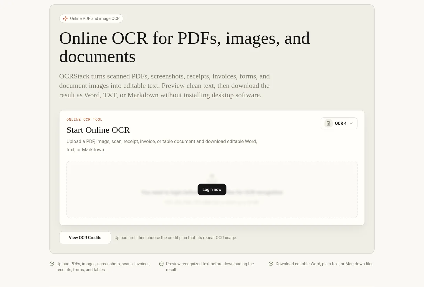 ocrstack.com — Hero