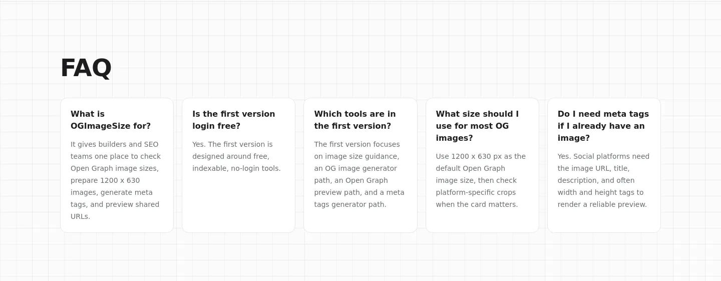 ogimagesize.com FAQ section