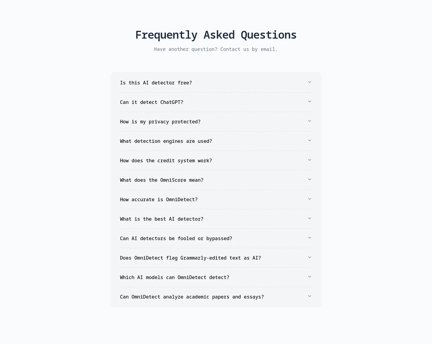 omnidetect.ai — FAQ