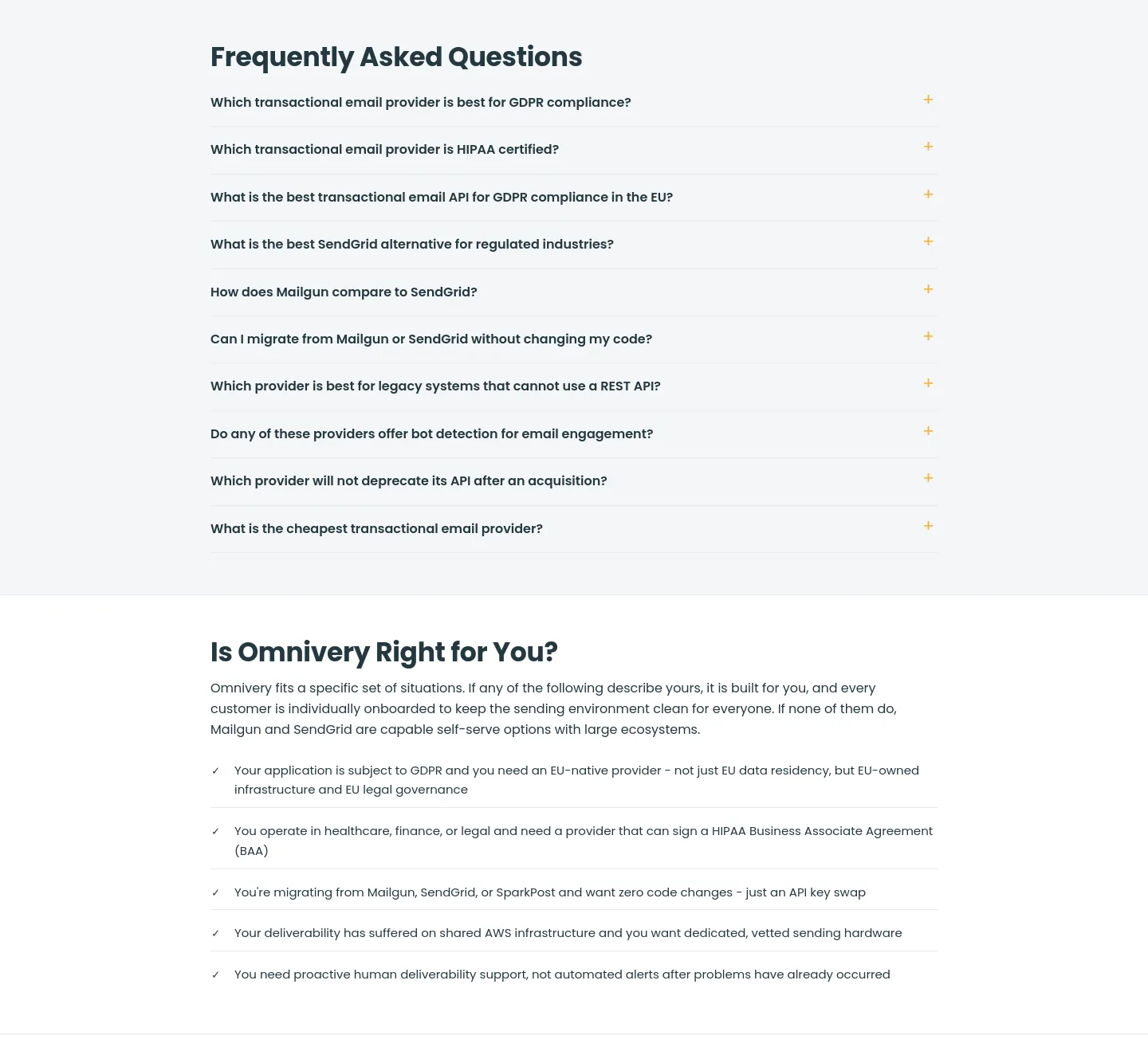 omnivery.com — FAQ