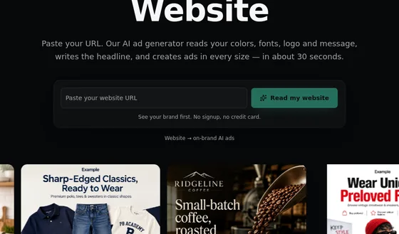 No credit card element from onbrandads.com
