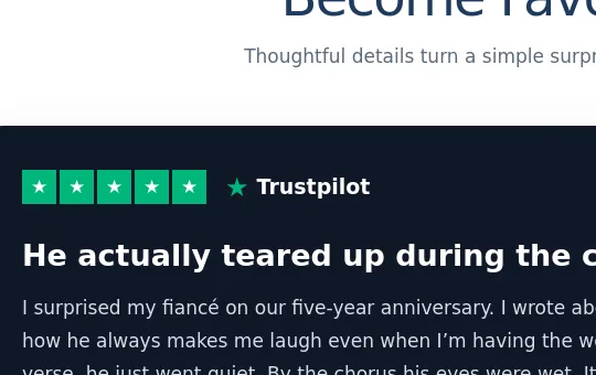 Rating element from oncesong.com