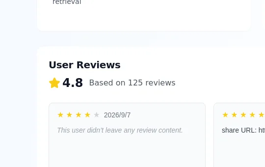 Rating element from onlinclipboard.com