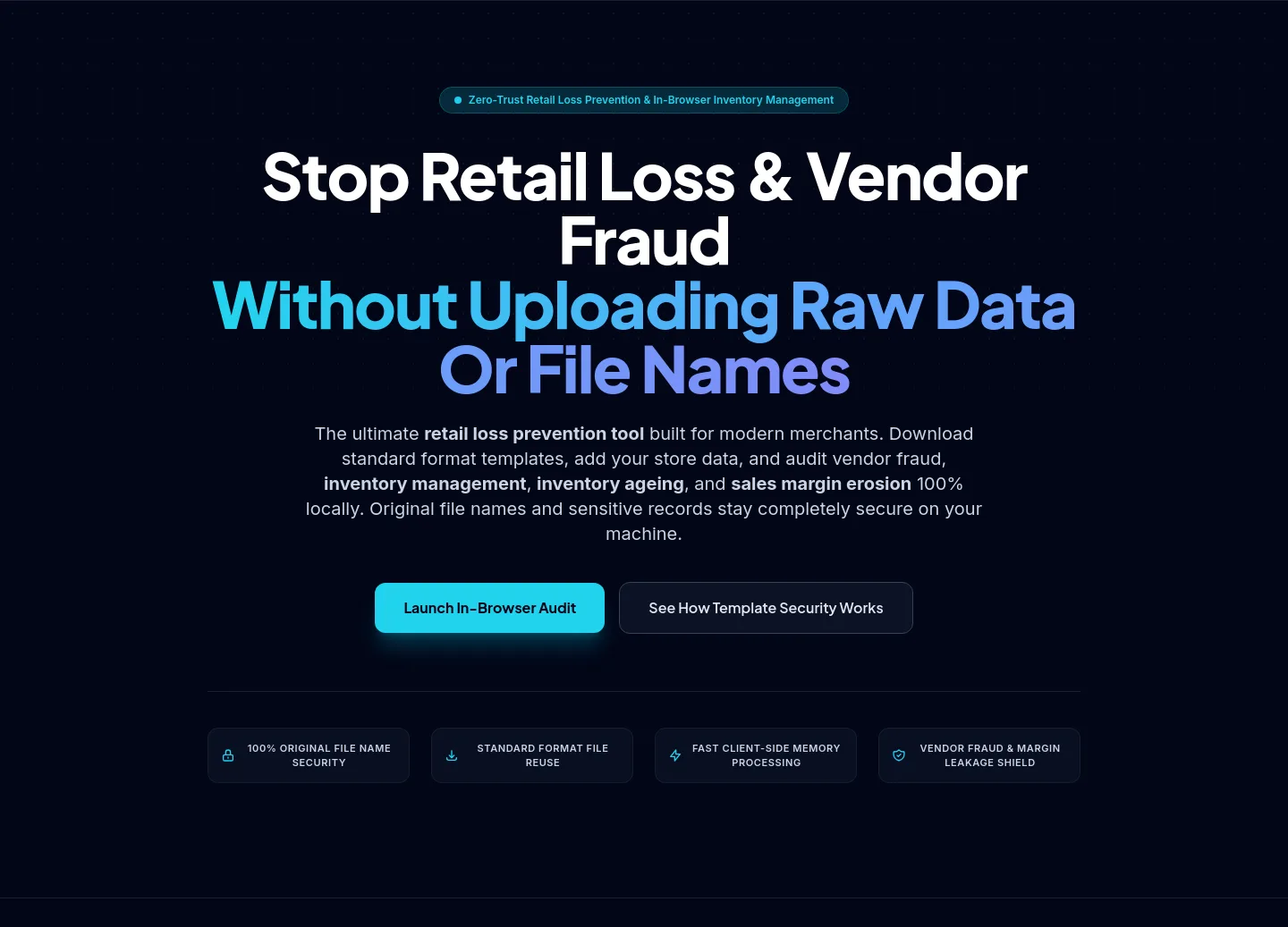 opsreveal.preventloss.org — Hero