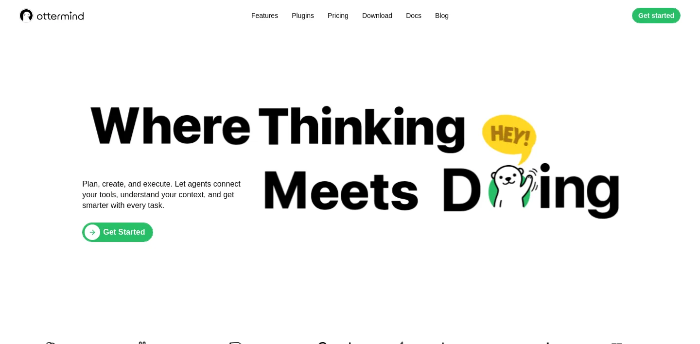 ottermind.ai — a measured funnel