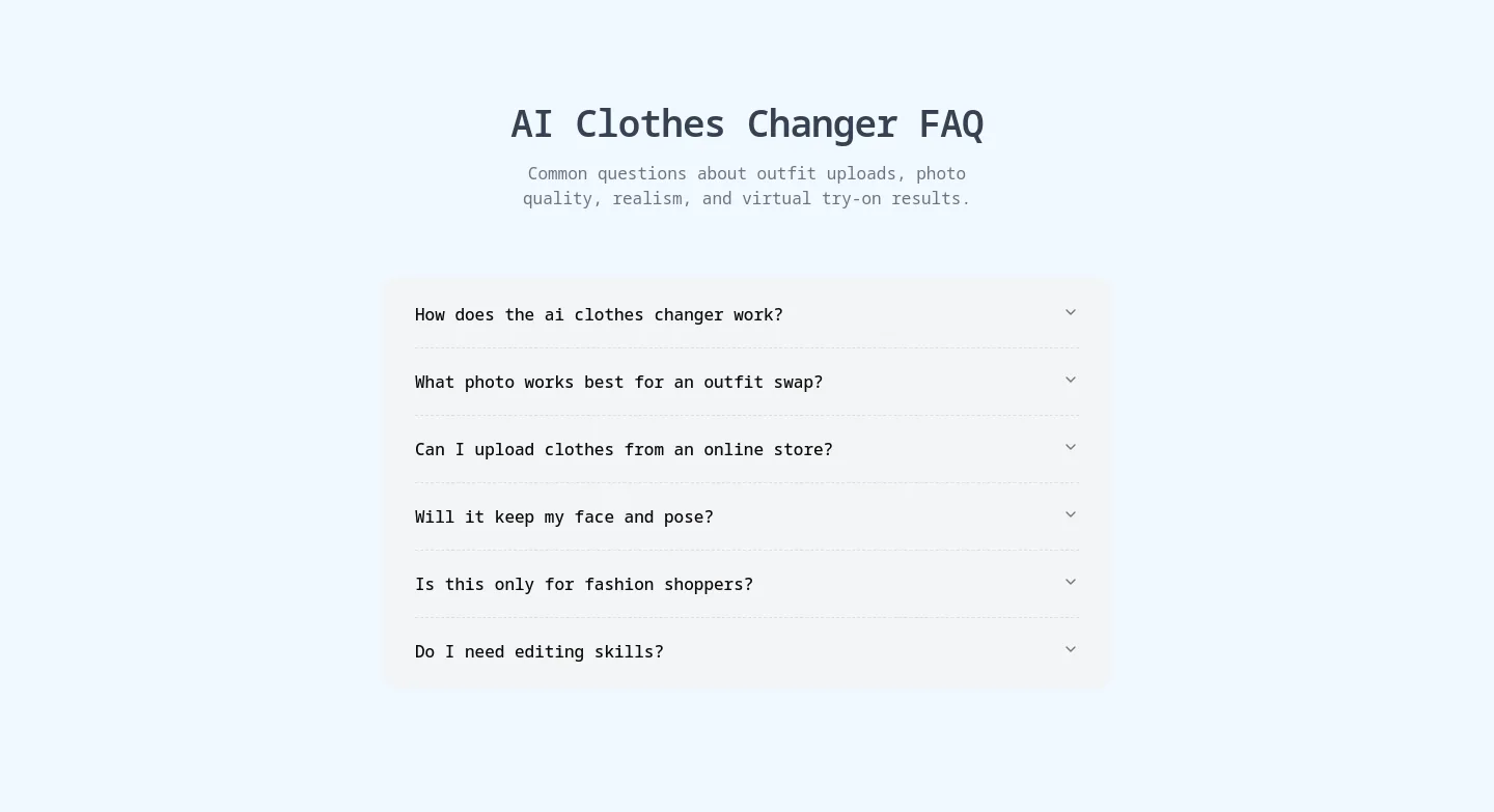 outfitswap.org — FAQ