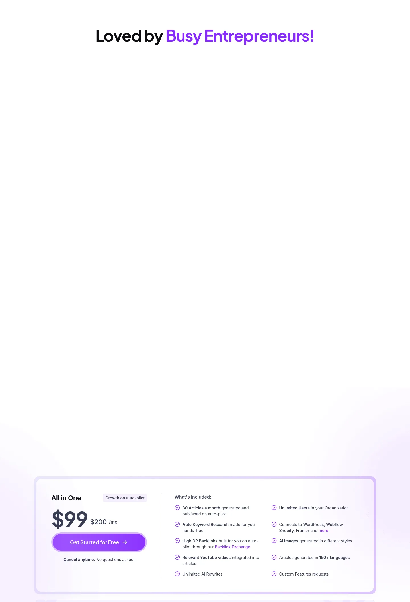 outrank.so Logo Wall section