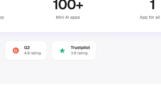 Rating element from overchat.ai