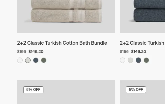 Price anchor element from parachutehome.com