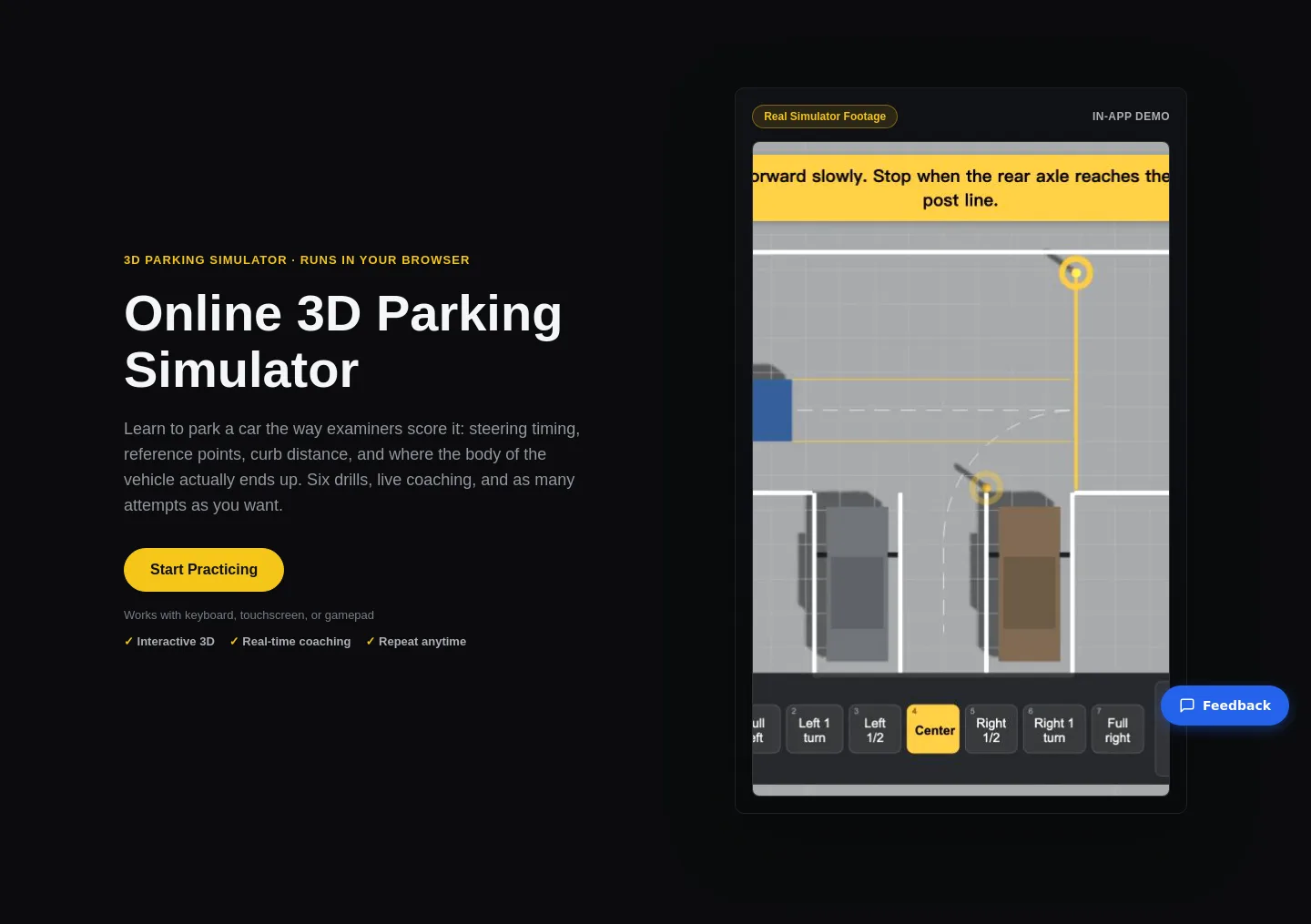 parkingpractice.com — Hero