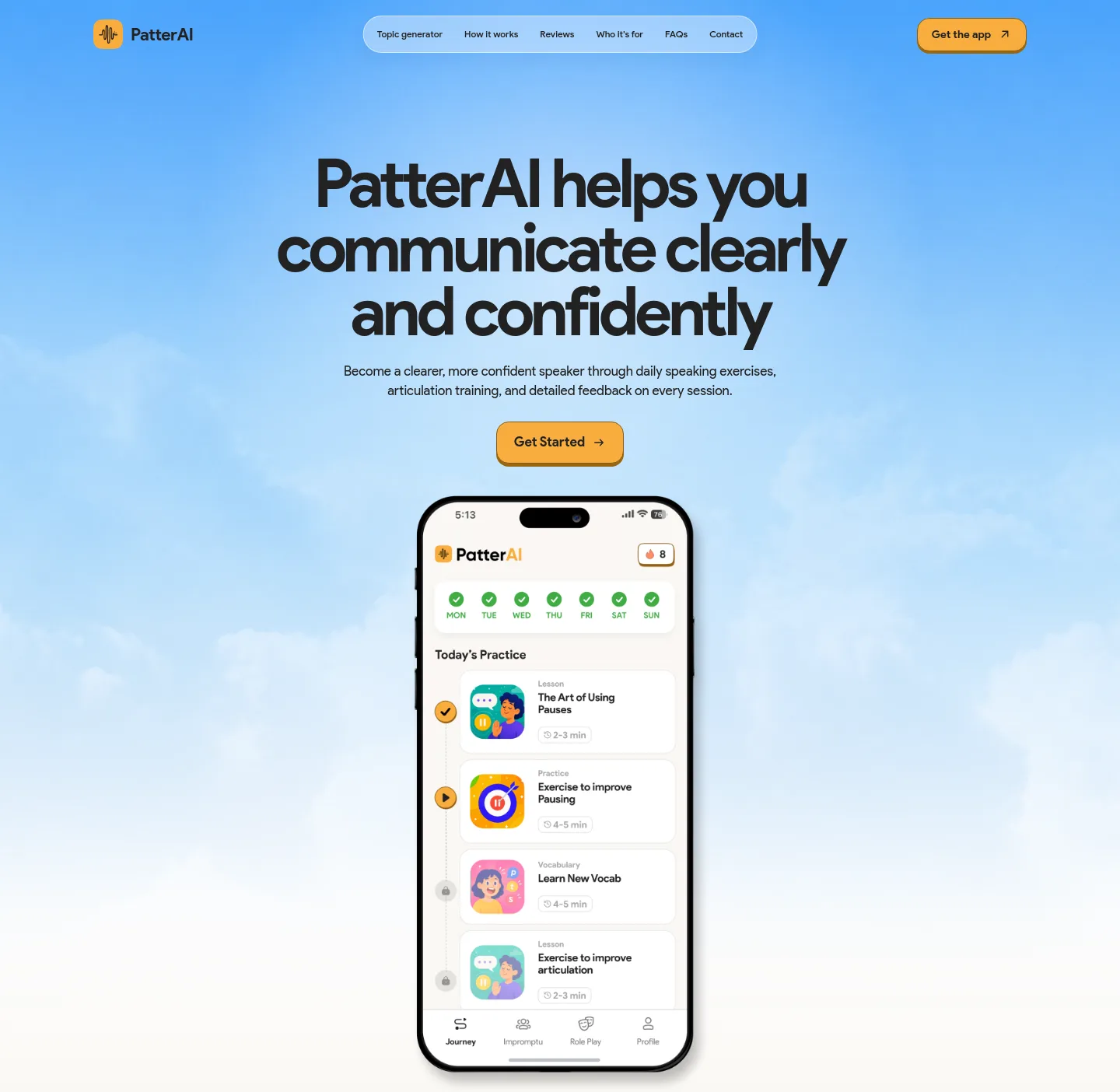 patterai.app — Hero