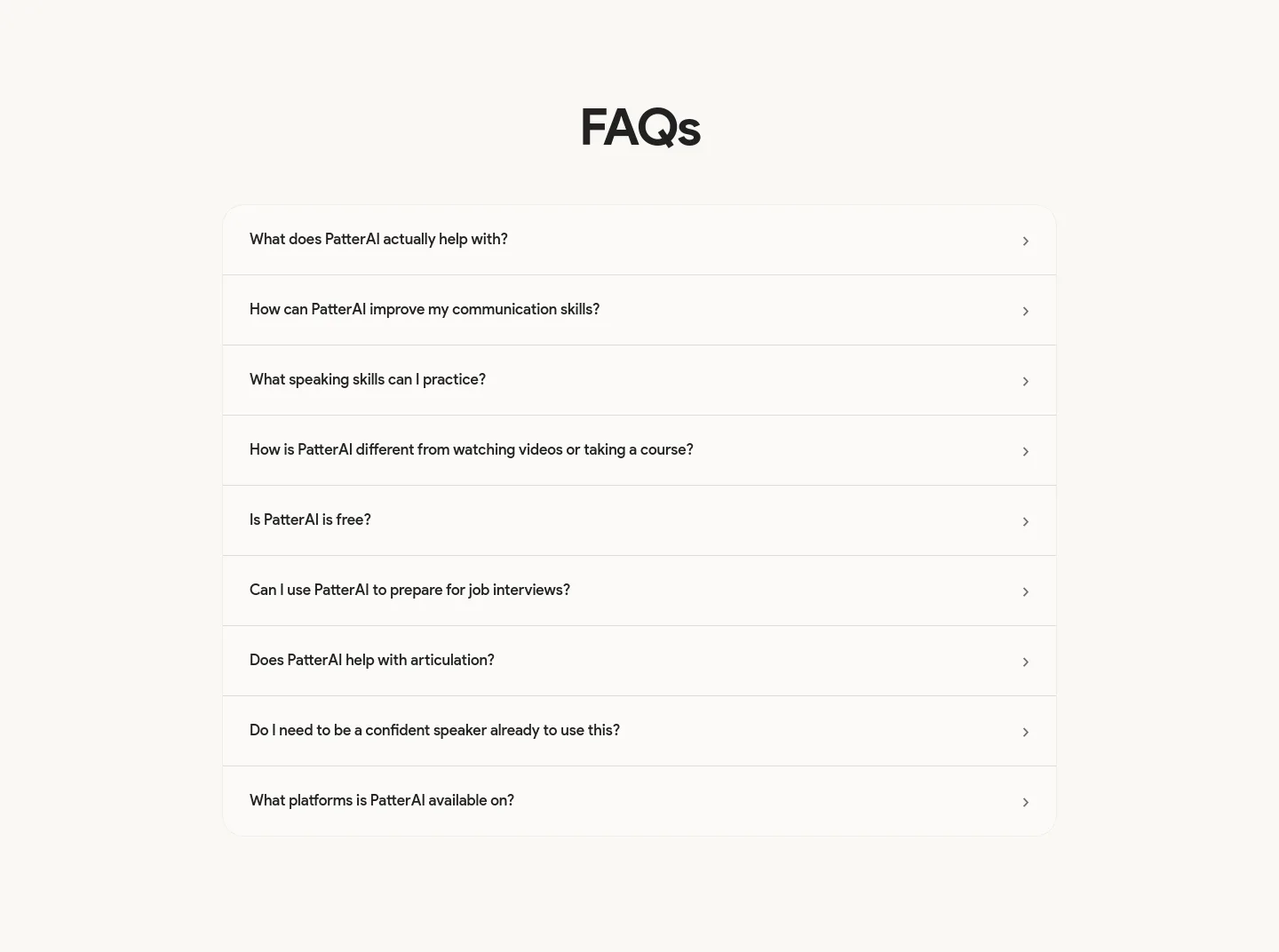 patterai.app — FAQ