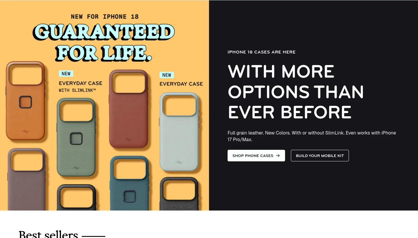 peakdesign.com — Hero