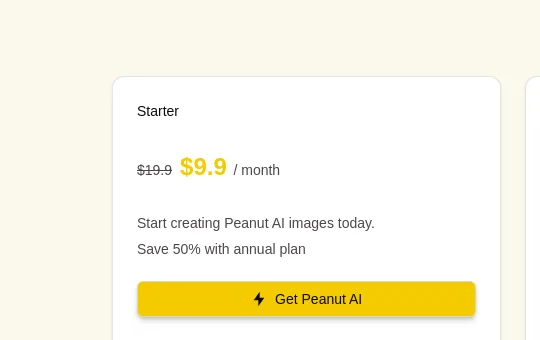 Price anchor element from peanutai.org