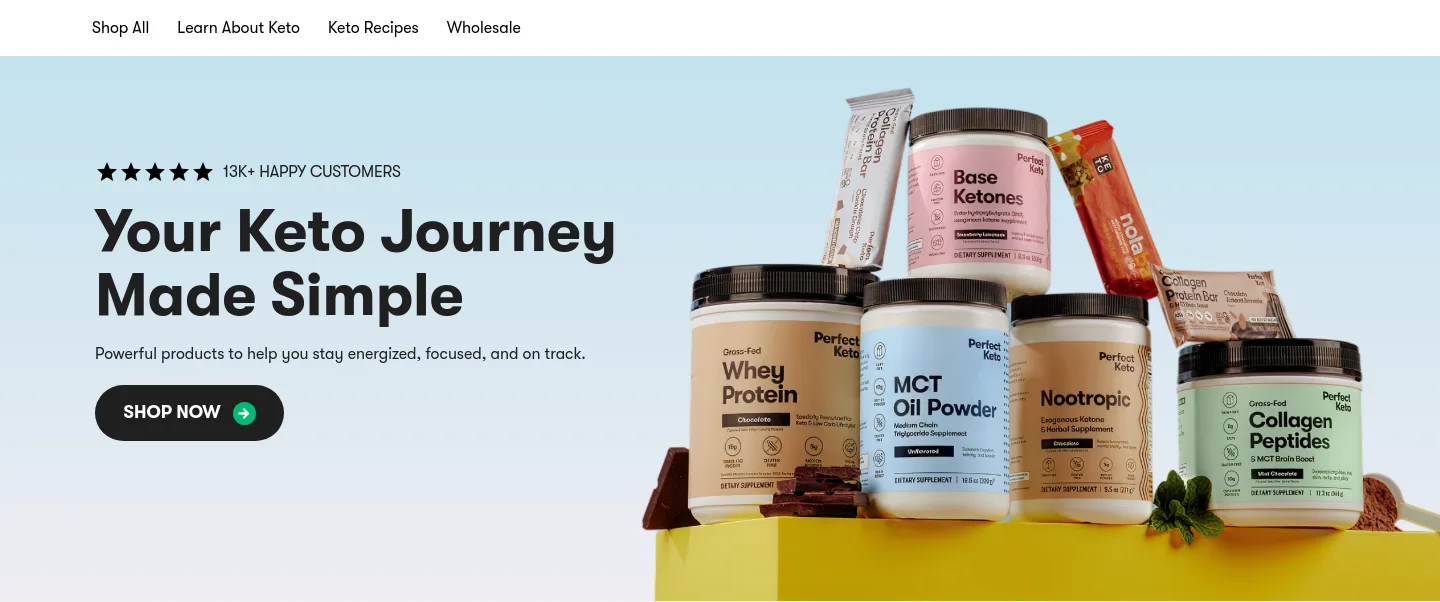 perfectketo.com — CTA
