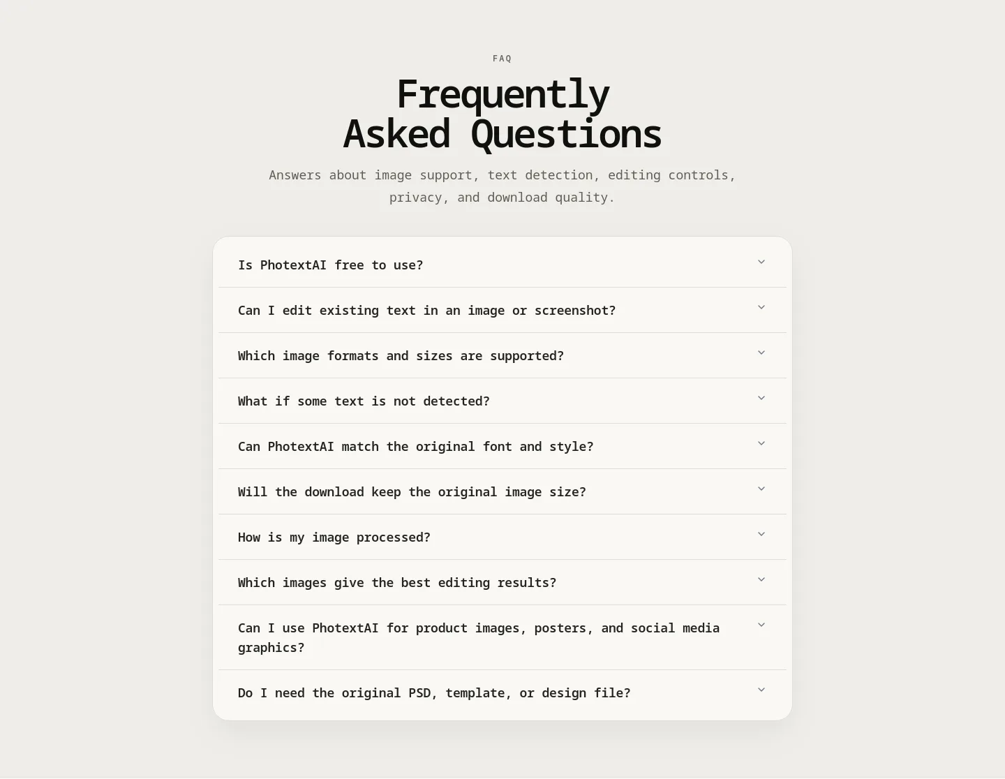 photextai.com — FAQ