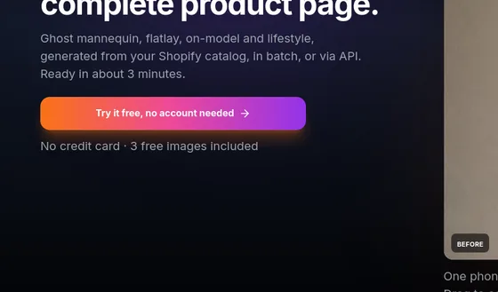 No credit card element from photostudio.io
