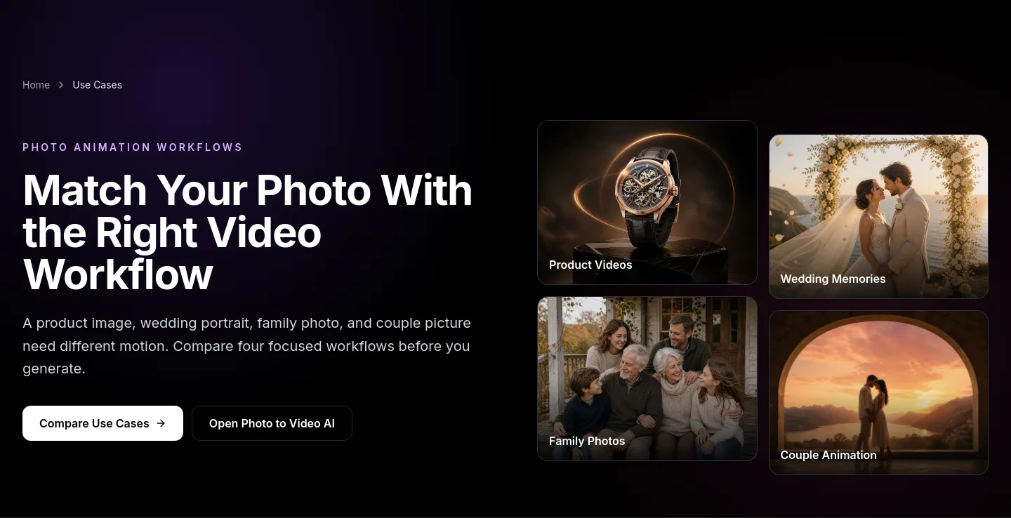 photovideos.net — a real Hero section