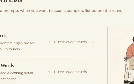 Rating element from pictionarywordgenerator.io